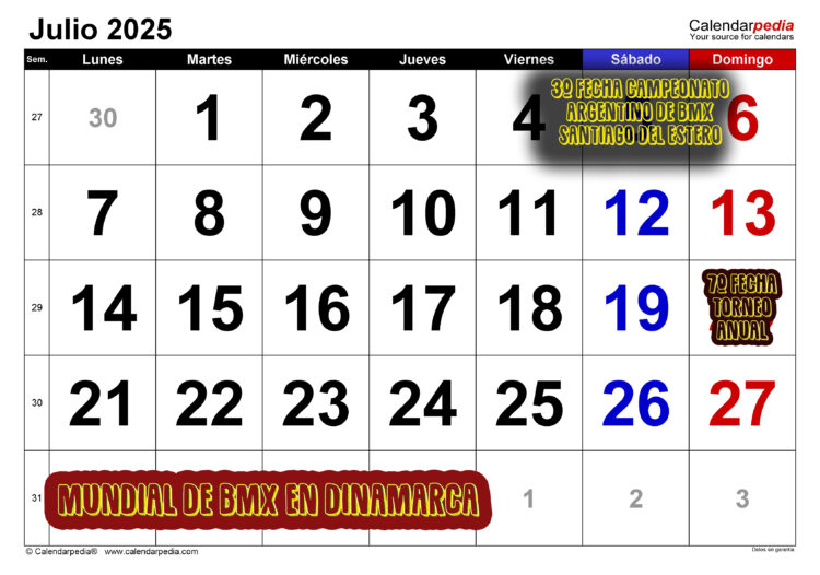 🗓️ ¡Ya está disponible el Calendario Oficial del Torneo ASABI 2025! 🚴‍♀️🔥