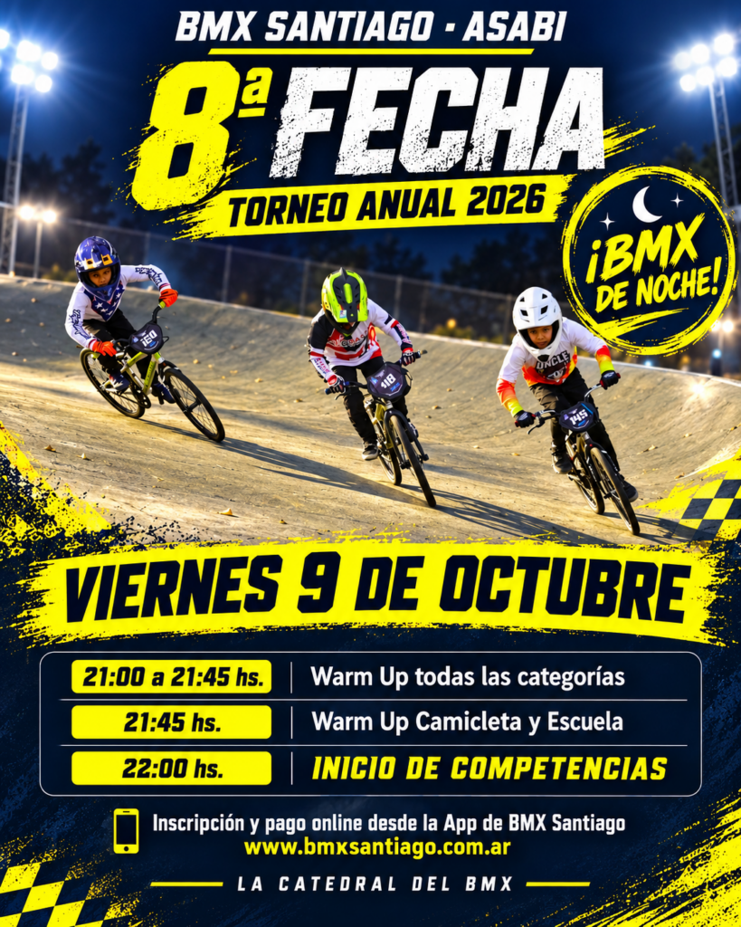 🏁 8ª FECHA DEL TORNEO ANUAL ASABI 2026